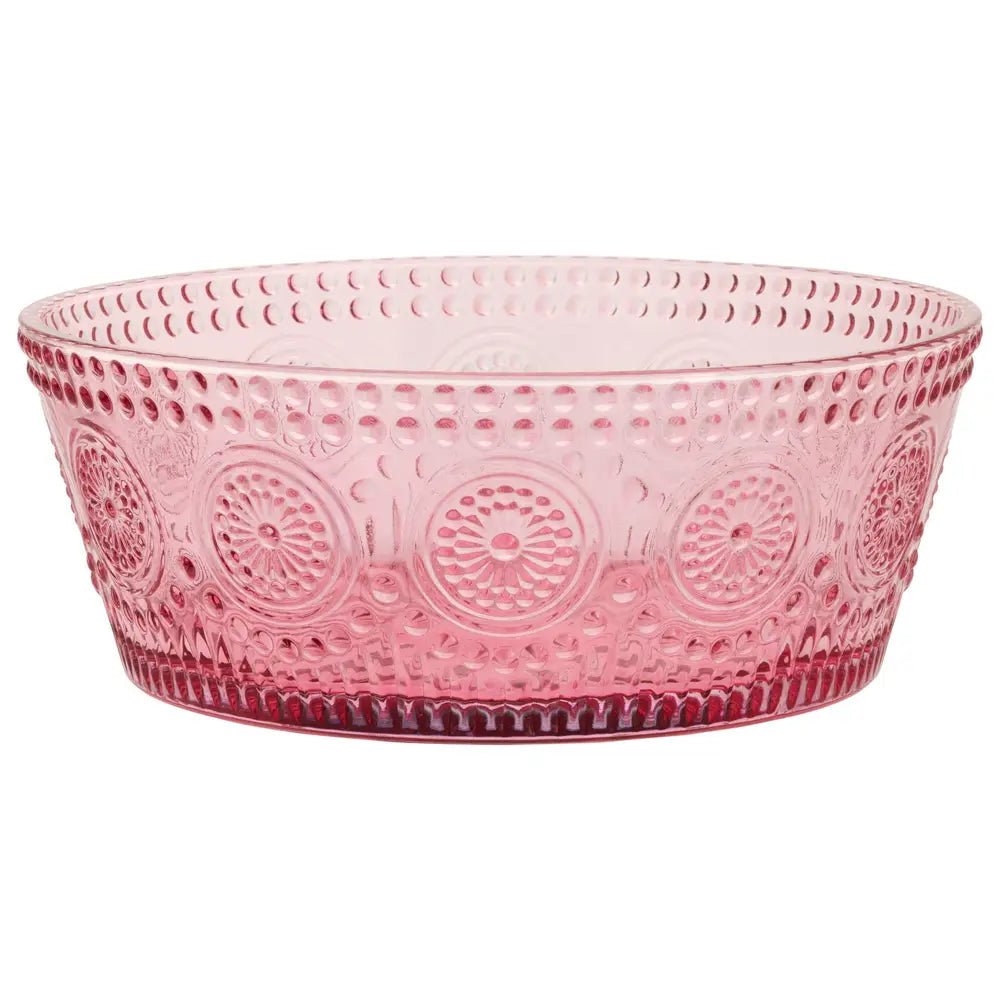 Large Codi Glass Bowl | Pink
