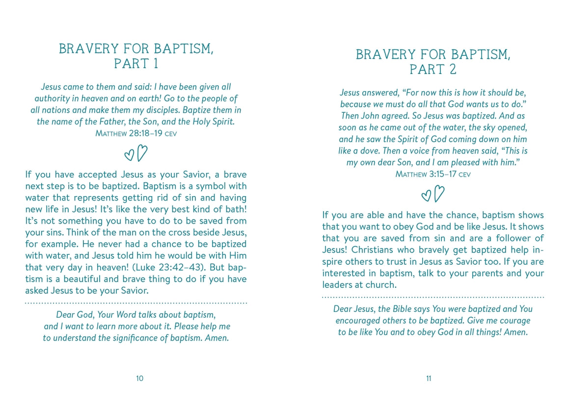 3-Minute Devotions For Courageous Girls