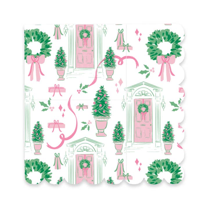 Cocktail Napkins | Home for Christmas