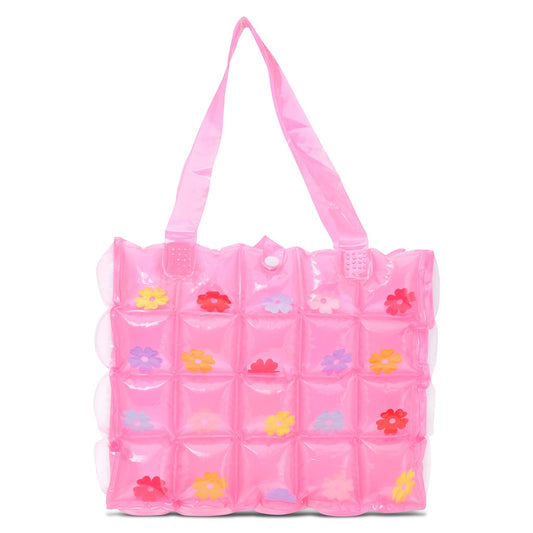 Bubble Tote Bag | Pink