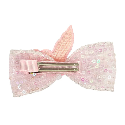 Mermaid Tail Bow Hair Clips