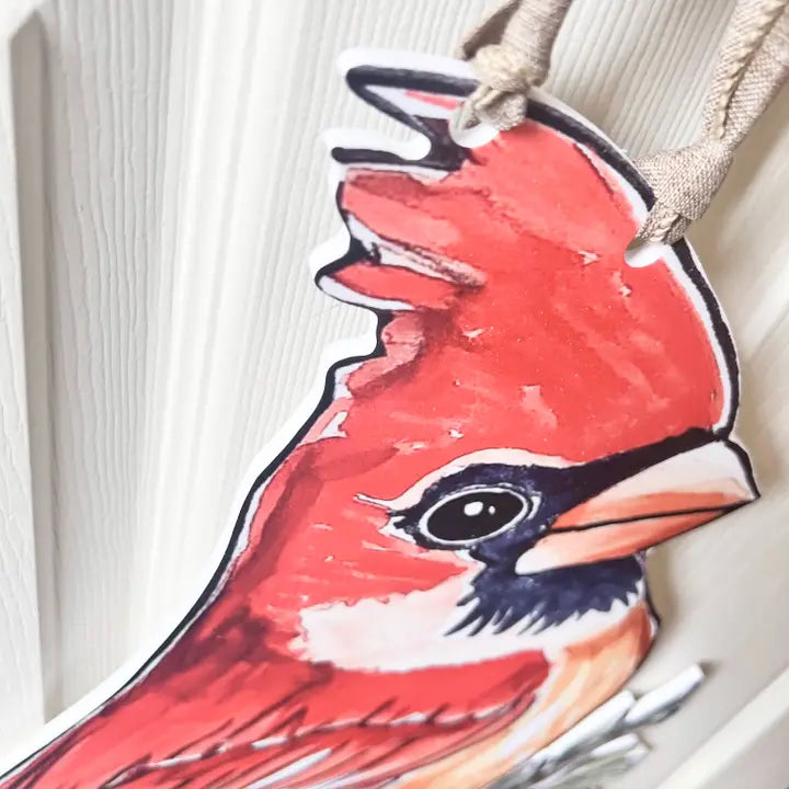 Door Hanger | Red Cardinal