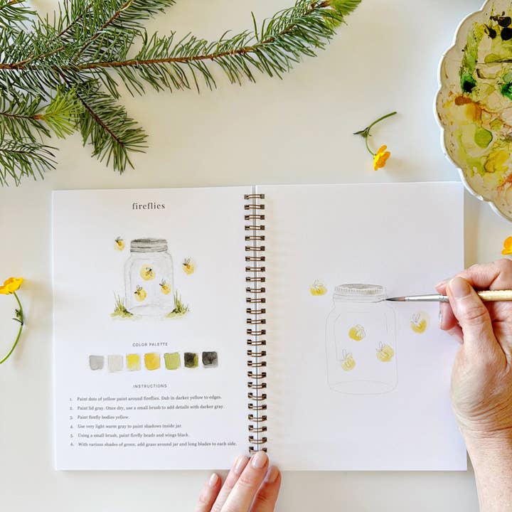 Watercolor Workbook | Camping