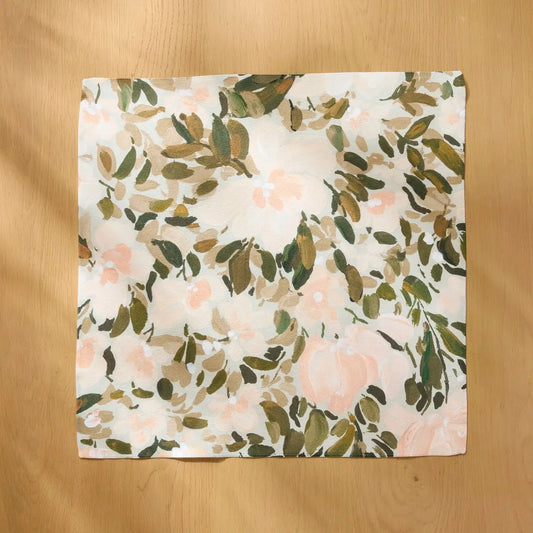 Dinner Napkin Set | Painted Blossoms