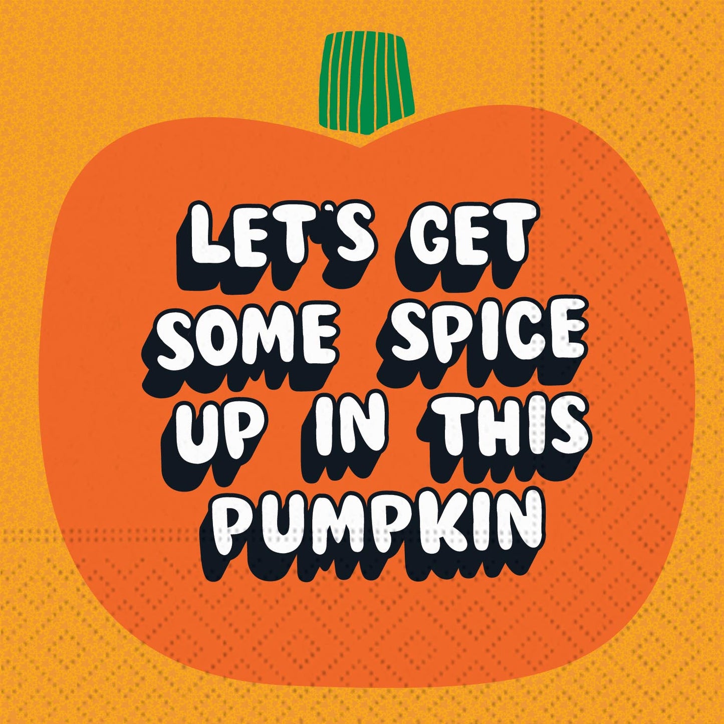 Cocktail Napkins | Spicy Pumpkin