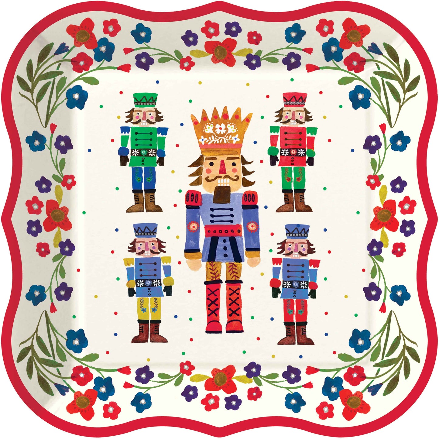 Dinner Plates | Festive Nutcracker