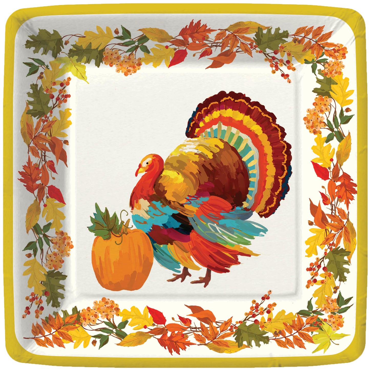 Dessert Plates | Turkey Give Thanks