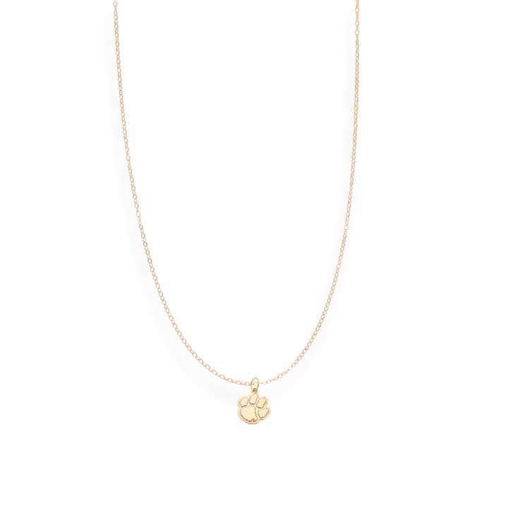 Clemson Logo Charm Necklace