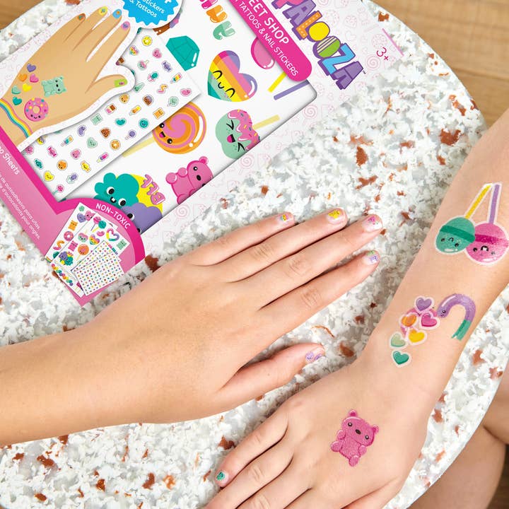Tattoo Palooza | Nail Stickers & Temporary Tattoos | Sweet Shop