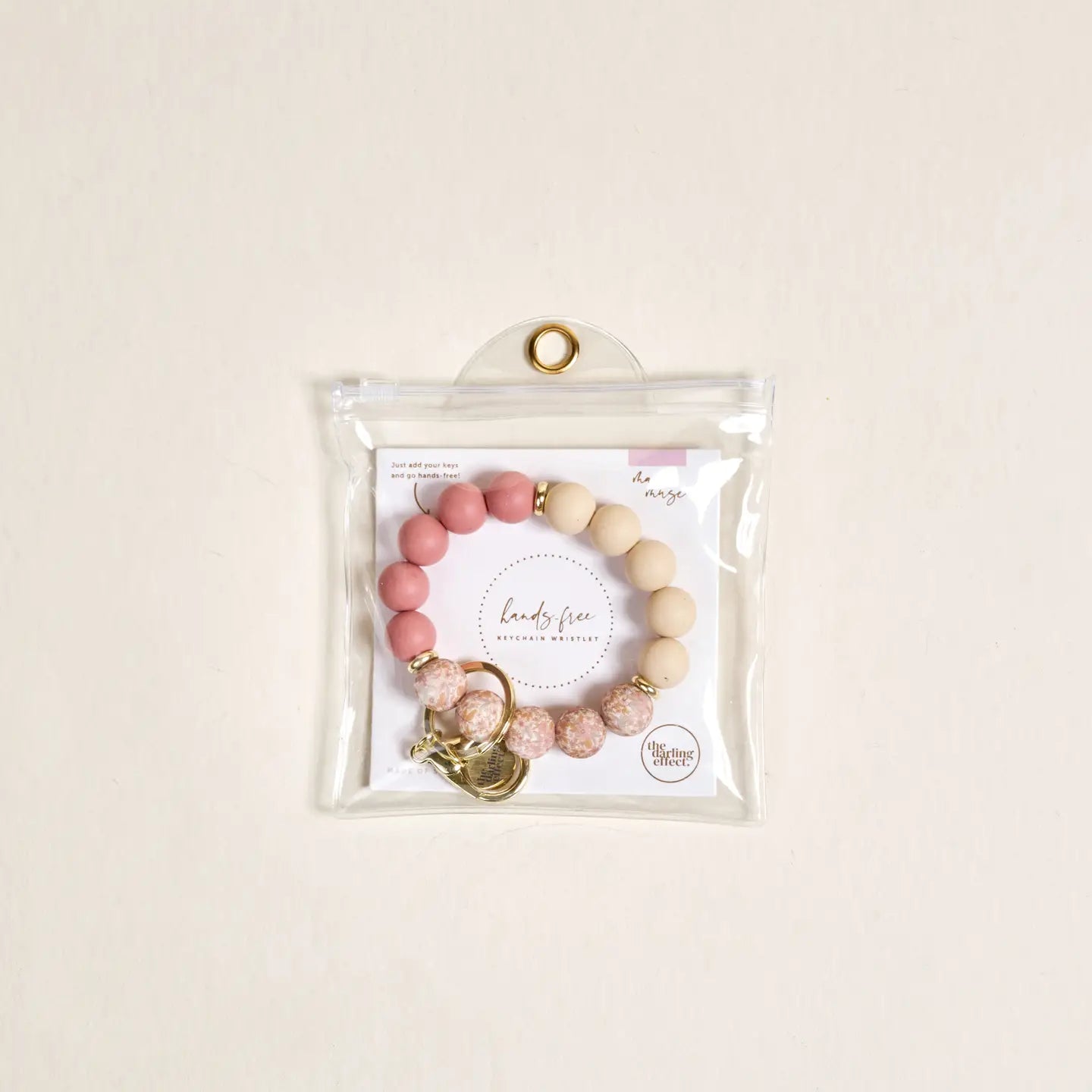 Keychain Wristlet | Mauve Muse