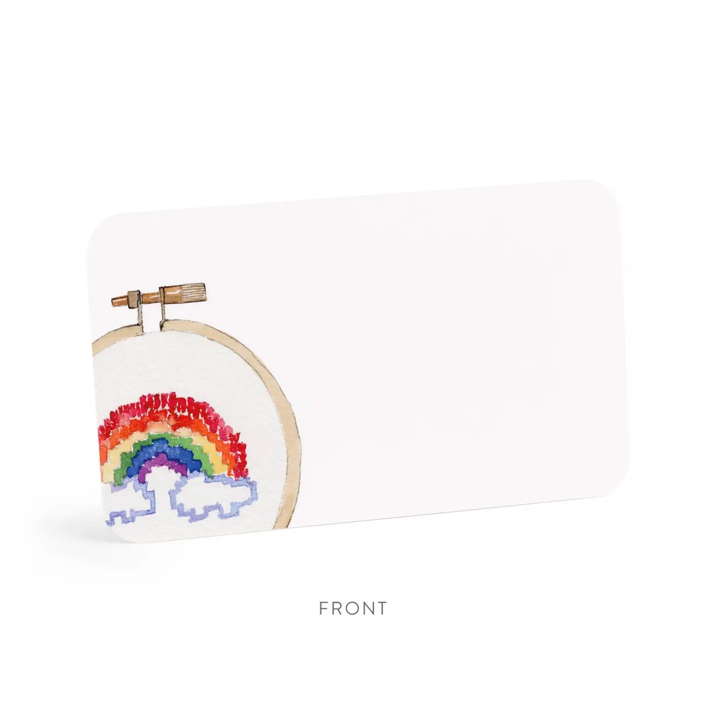Little Notes | Rainbow Cross Stitch