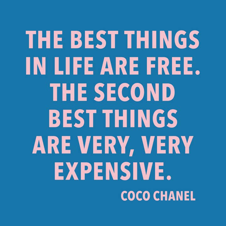 Cocktail Napkins | The Best Things in Life