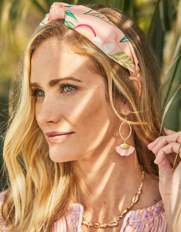 Buttercup Earrings | Pink Mother-of-Pearl