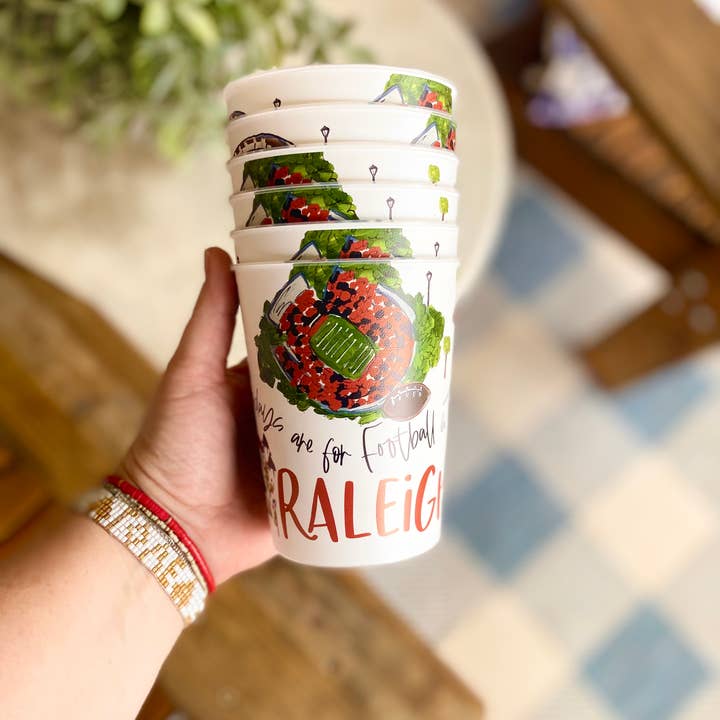 Raleigh Reusable Tailgating Cups
