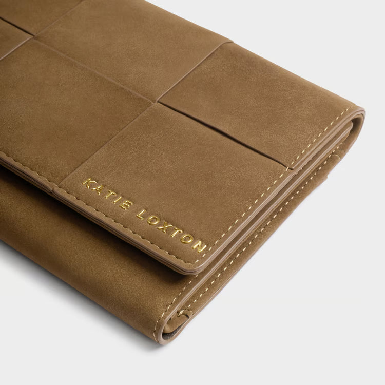 Taya Woven Purse | Caramel