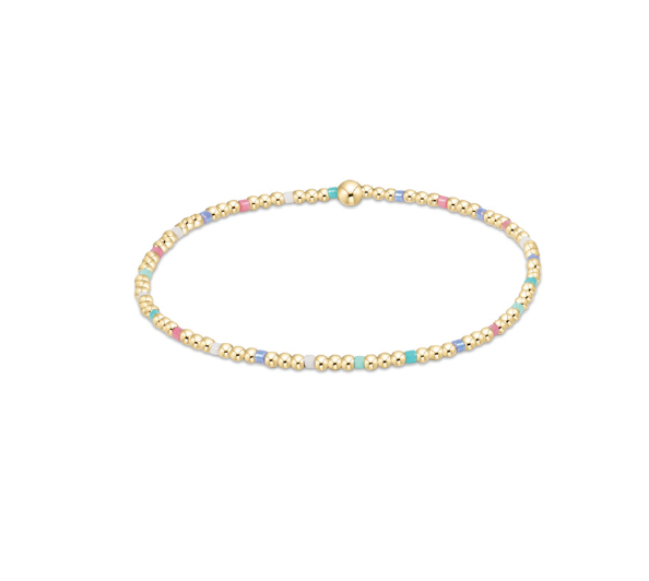 Hope Sincerity Pattern 2mm Bead Bracelet | Hot Mess