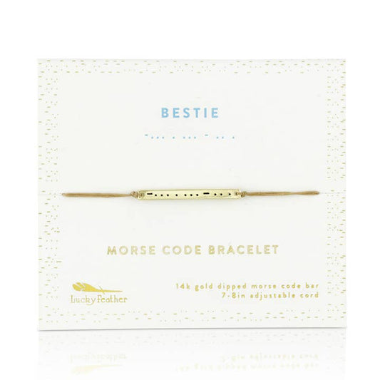 Morse Code Bracelet | Bestie