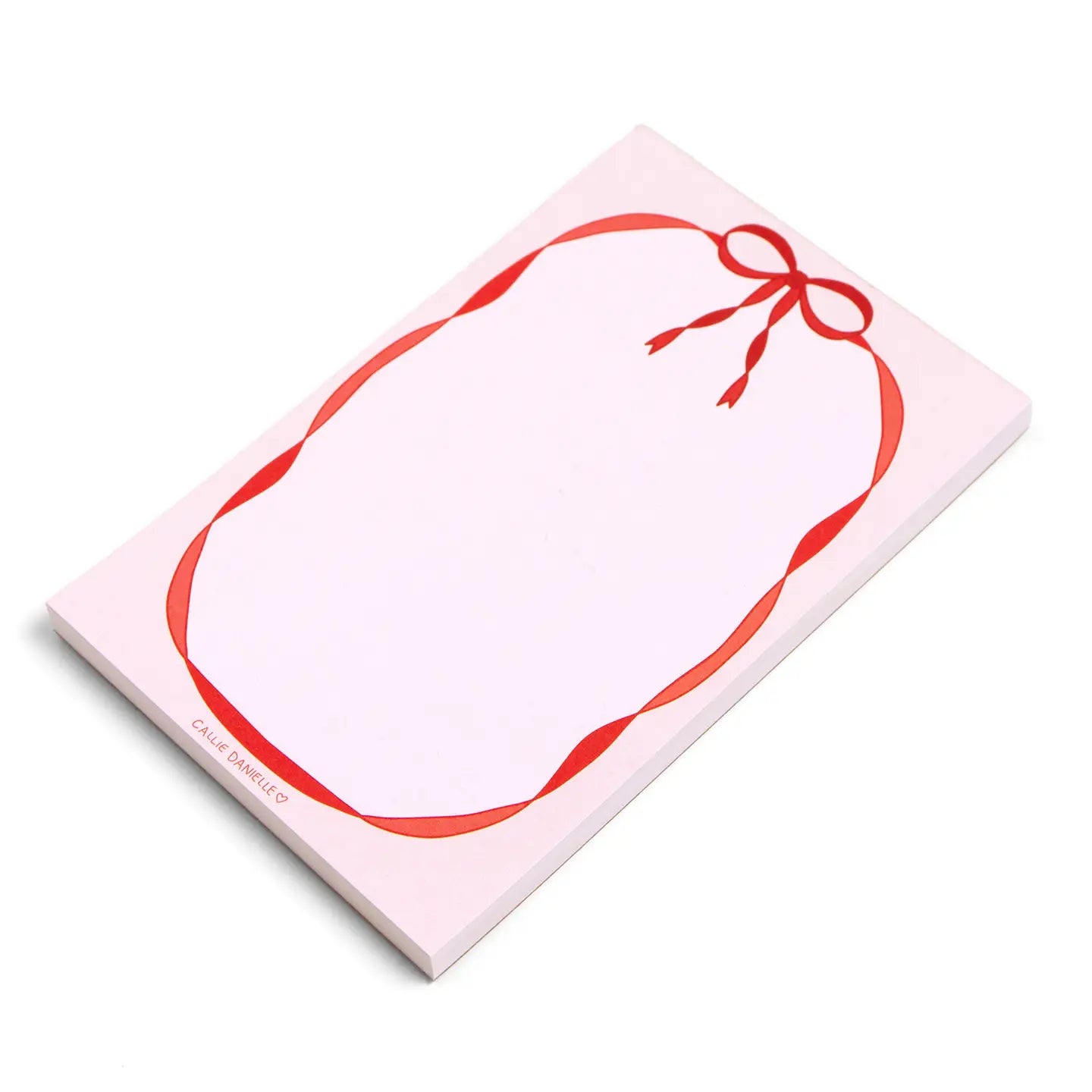 Bow Notepad | Pink