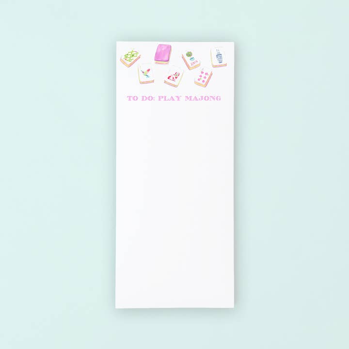 Play Mahjong List Notepad