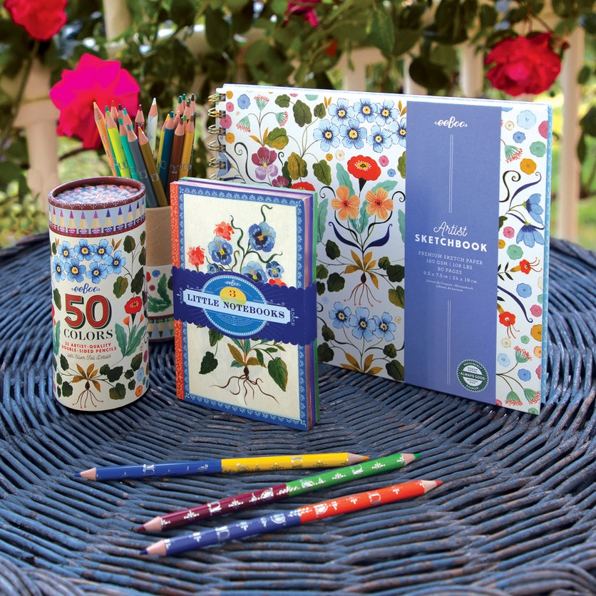 Hardcover Artist Sketchbook | Flora