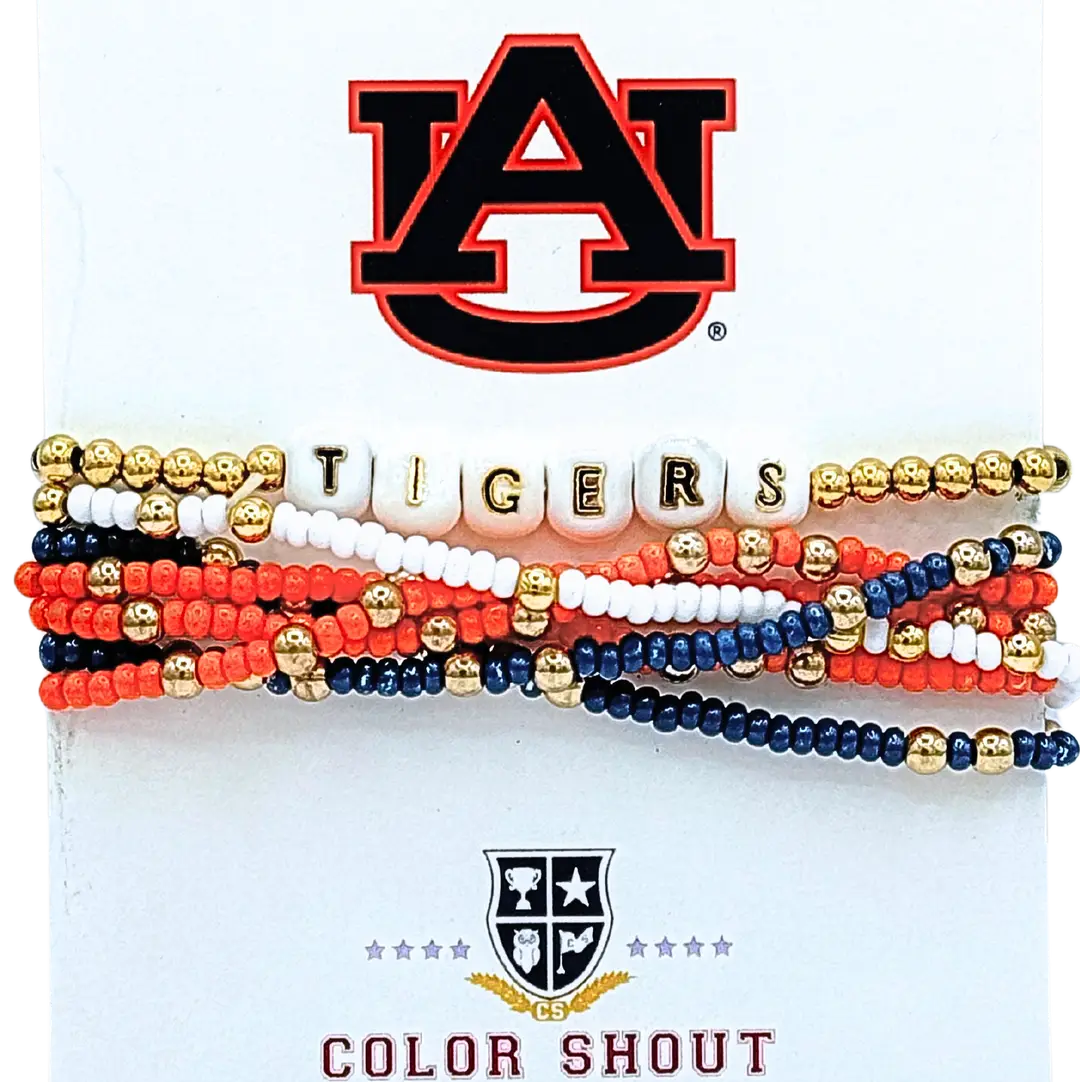 Auburn | Lucky 7 Bracelet Stack