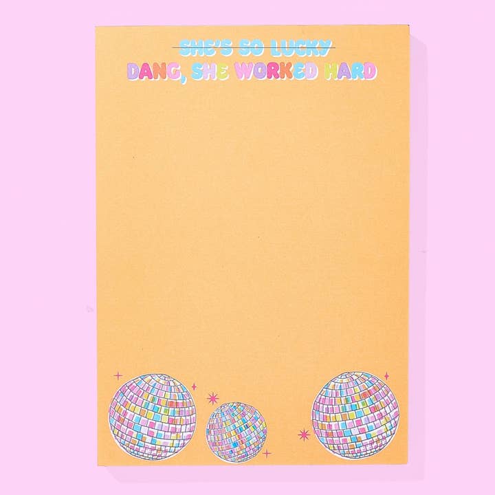 Magnetic NotePad | She Worked Hard