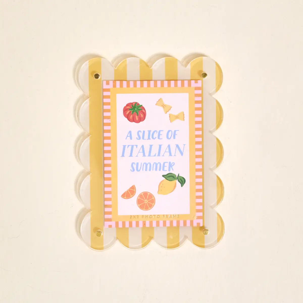 Mini Acrylic Picture Frame Magnet | Limoncello