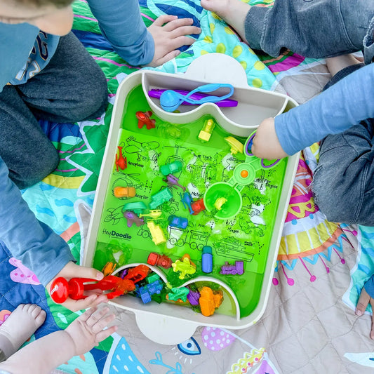 Mini Coloring & Doodle Mat | Toot Toot Honk