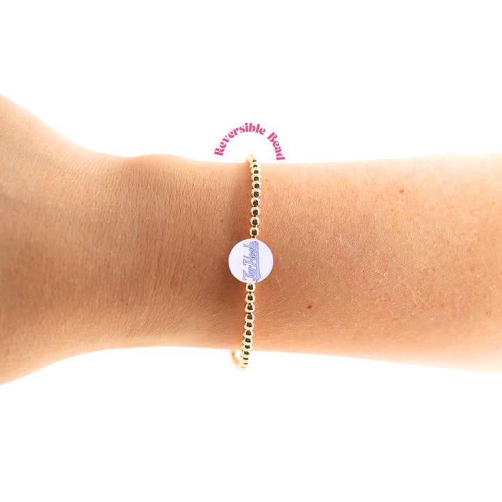 UNC Logo Bracelet | Gold