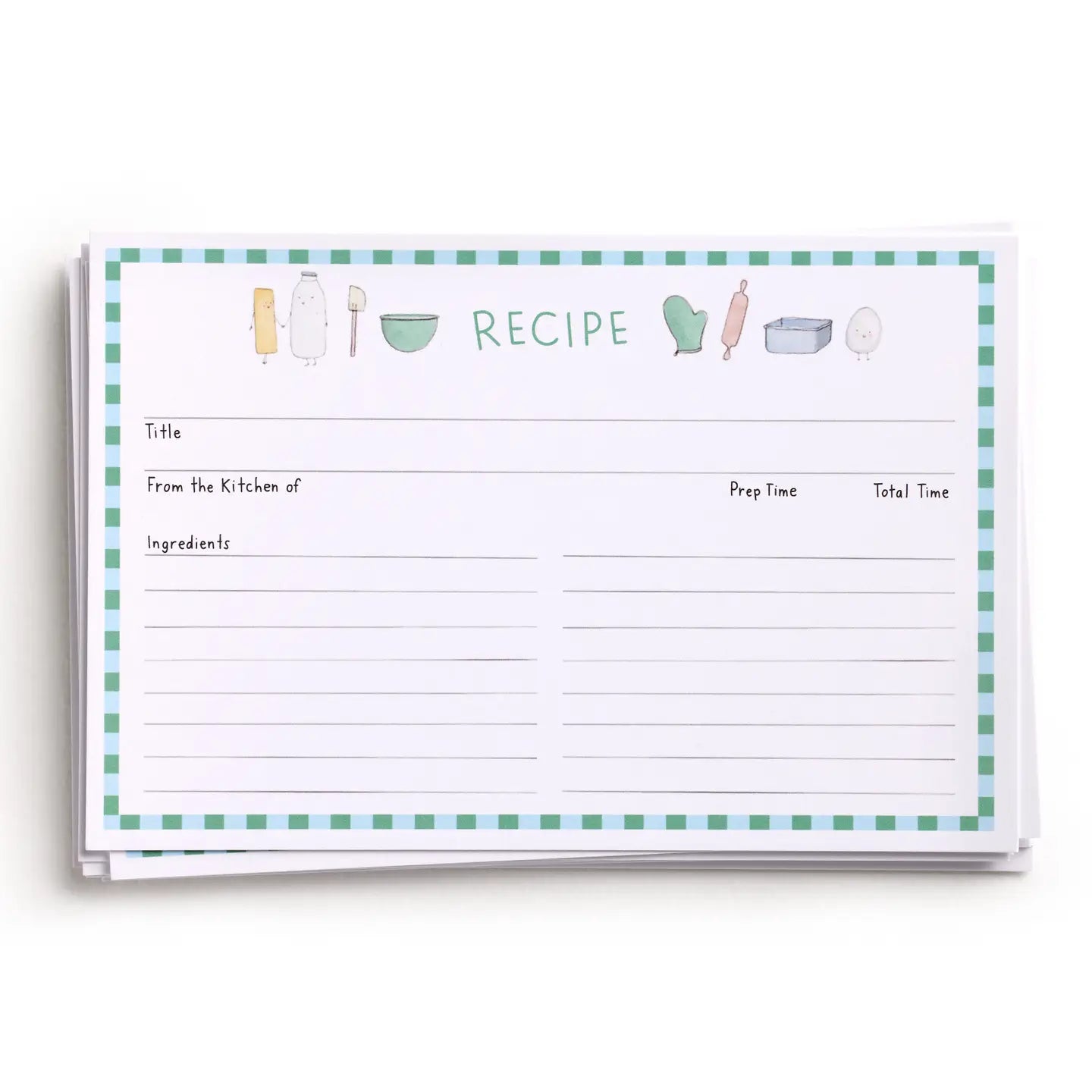 Recipe Card Set | Dessert First