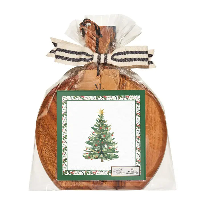 Acacia Board Gift Kit | Home For the Holidays