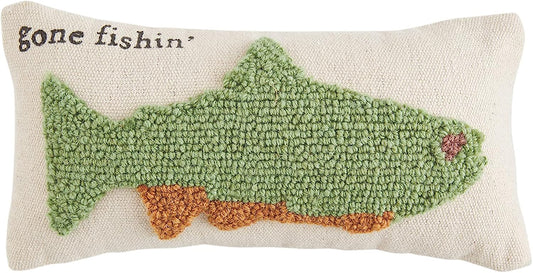 Fish Mini Hook Lake Pillow