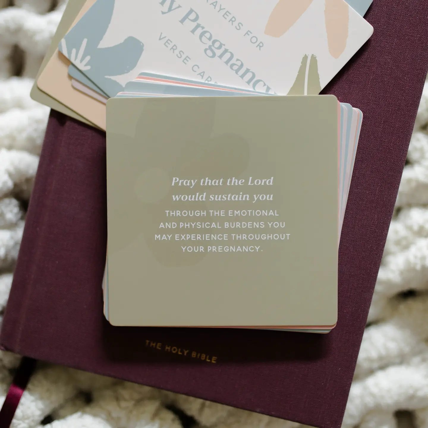 Prayers For My Pregnancy | Verse Cards