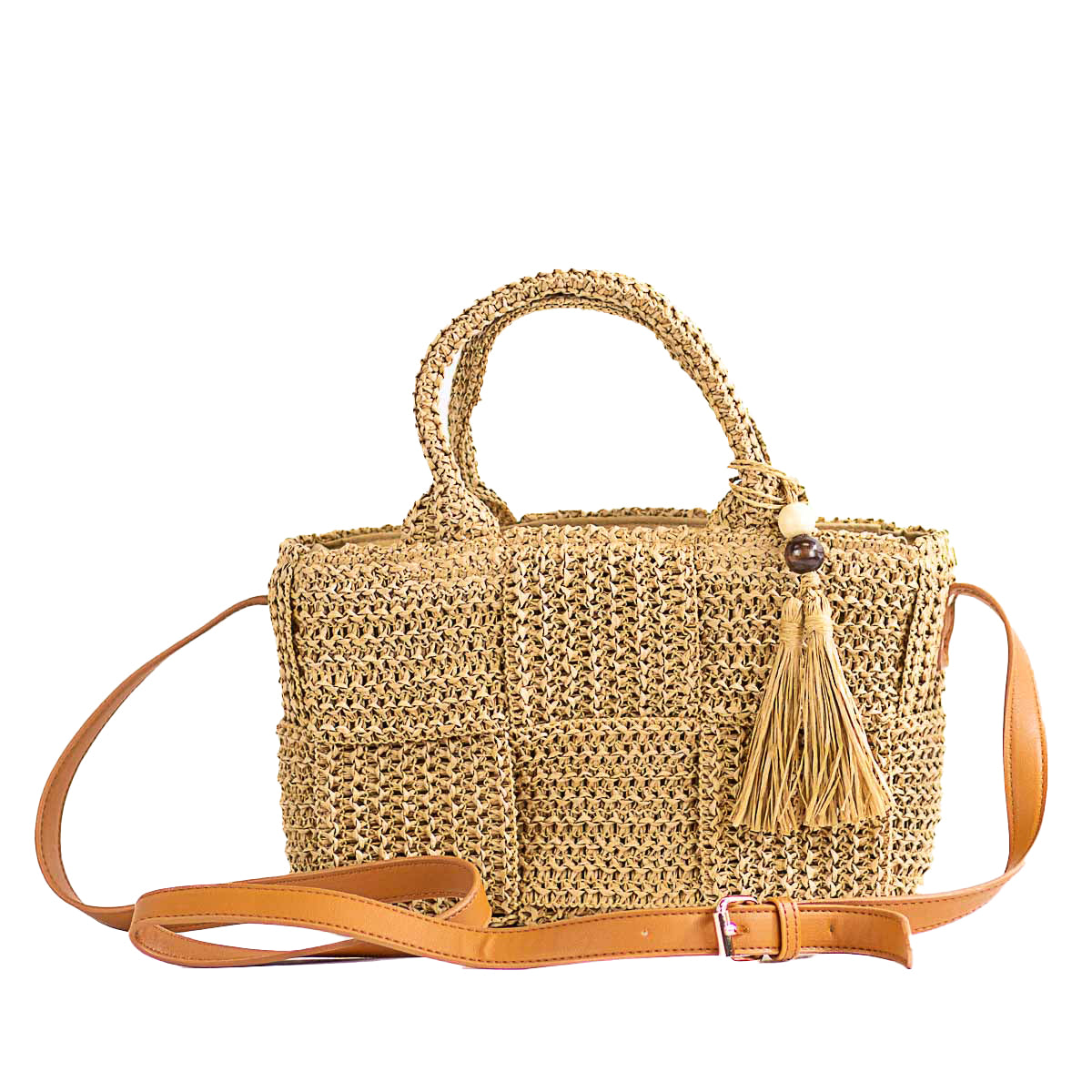 Dunmore Straw Purse - Natural