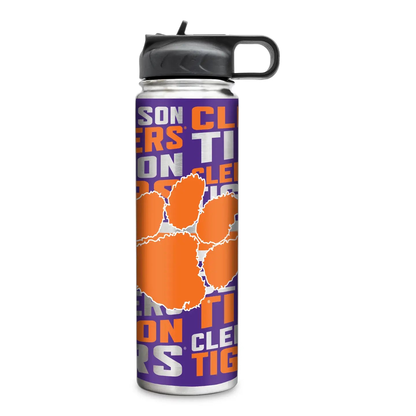 Stainless Steel Water Bottle | Clemson