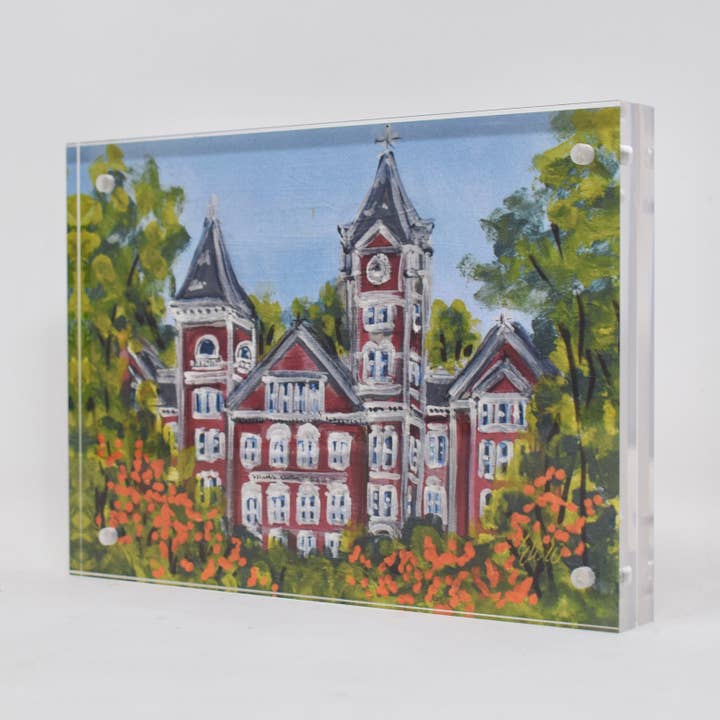 Auburn Landmark Acrylic Block | 5x7