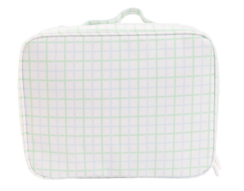 Lunchbox | Blue & Green Windowpane