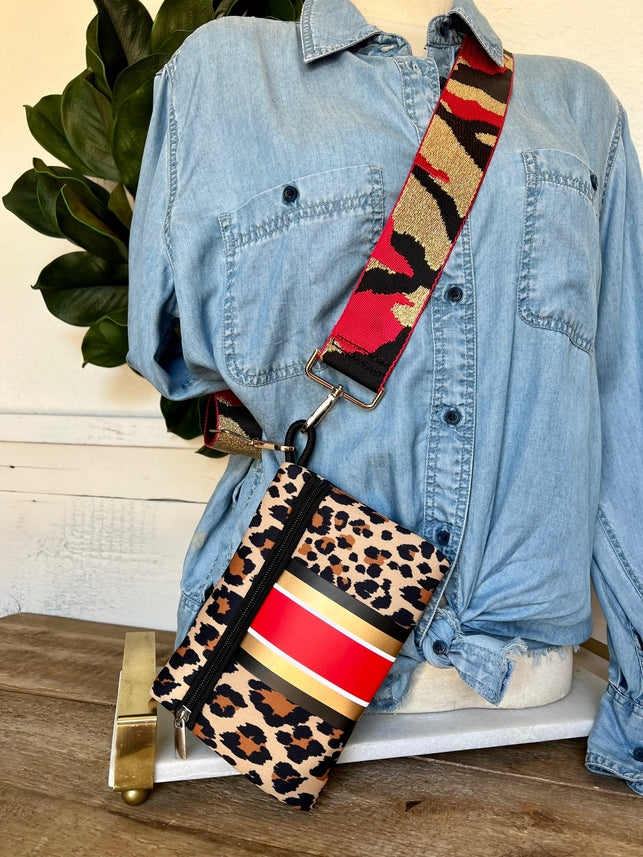 Bag Strap - Camo Red