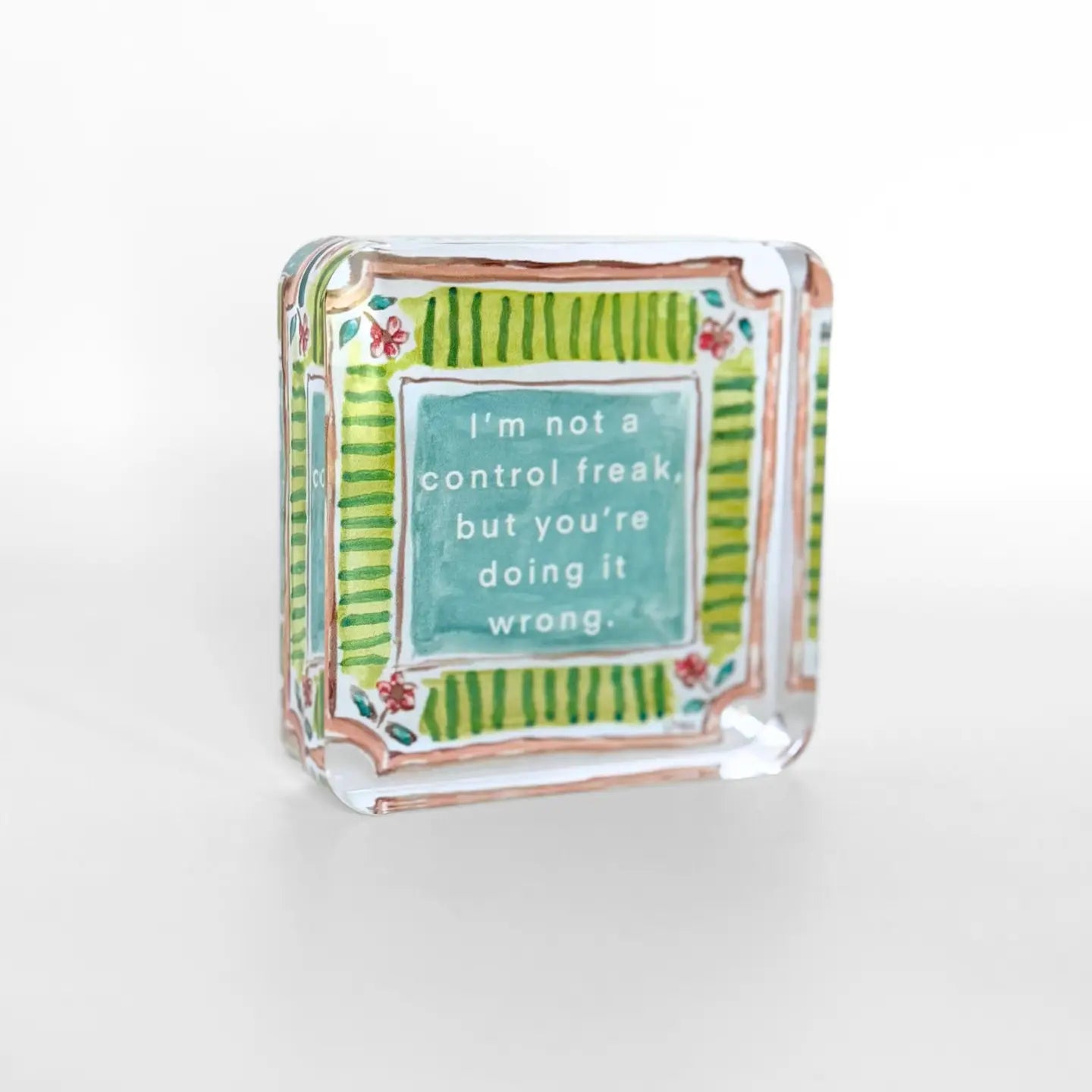 Acrylic Block | Control Freak