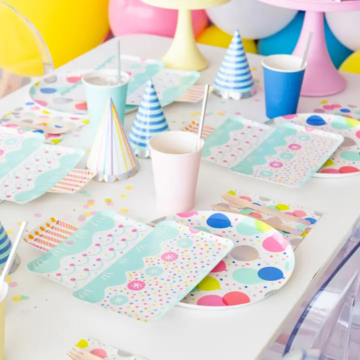 Large Plates | Birthday Cake