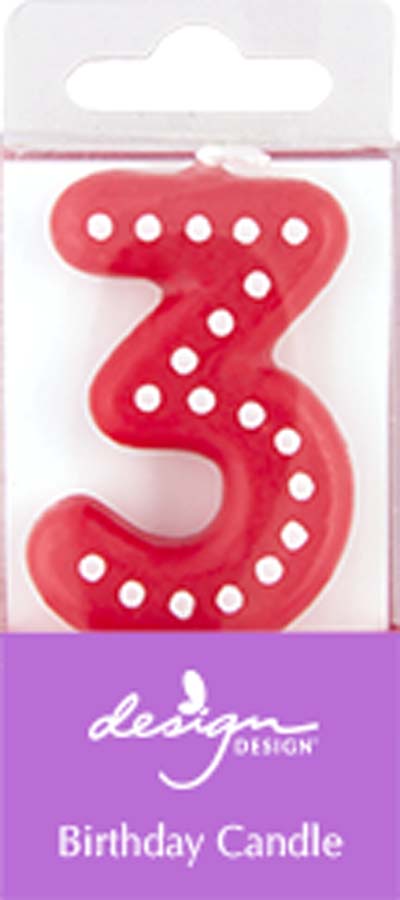 Birthday Candles | Marquee Numeric | Assorted