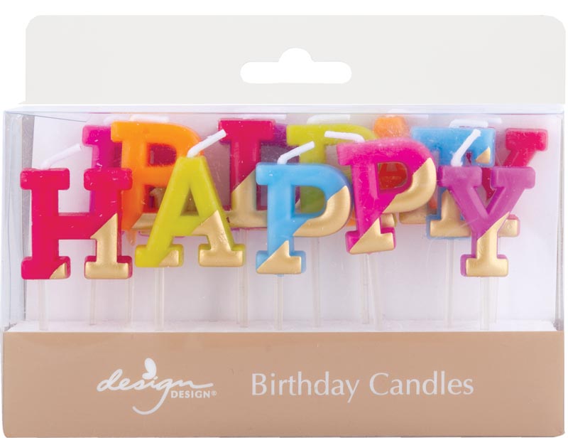 Birthday Candles | Razzle and Dazzle | Sculpted