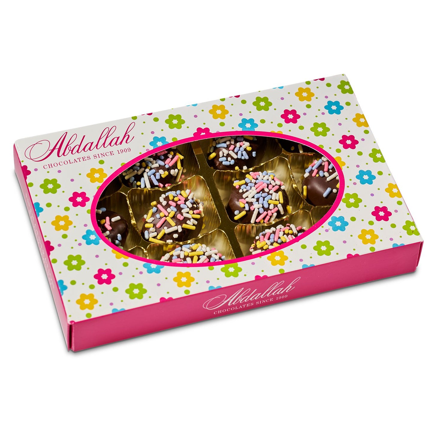 Sprinkled Buttons | Double Dark Fudge