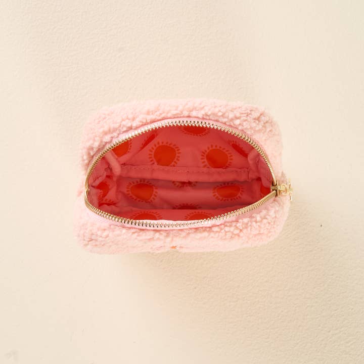 Square Teddy Pouch | Palm Tree