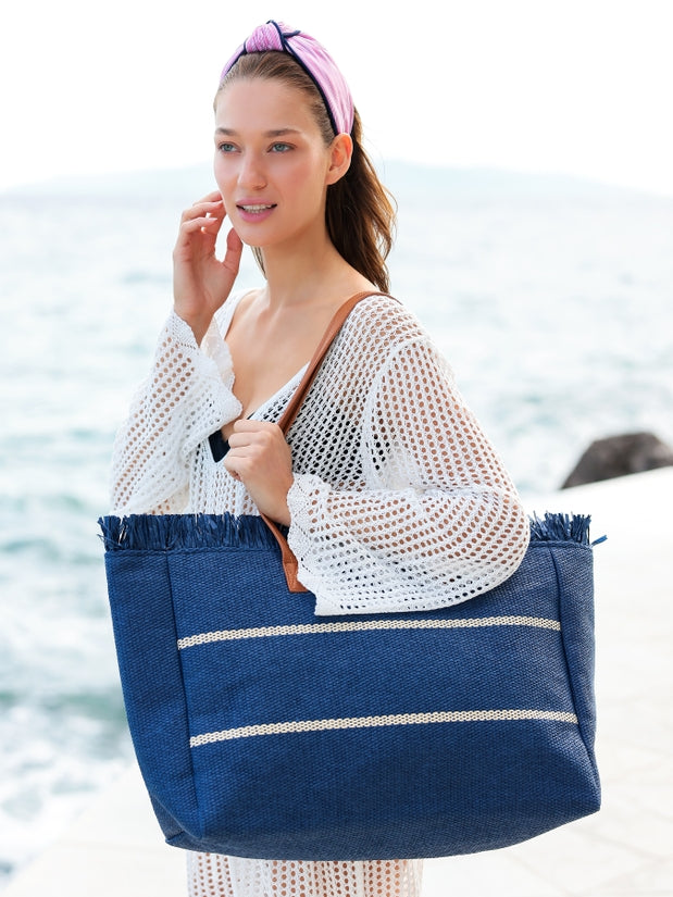 Riva Tote | Navy