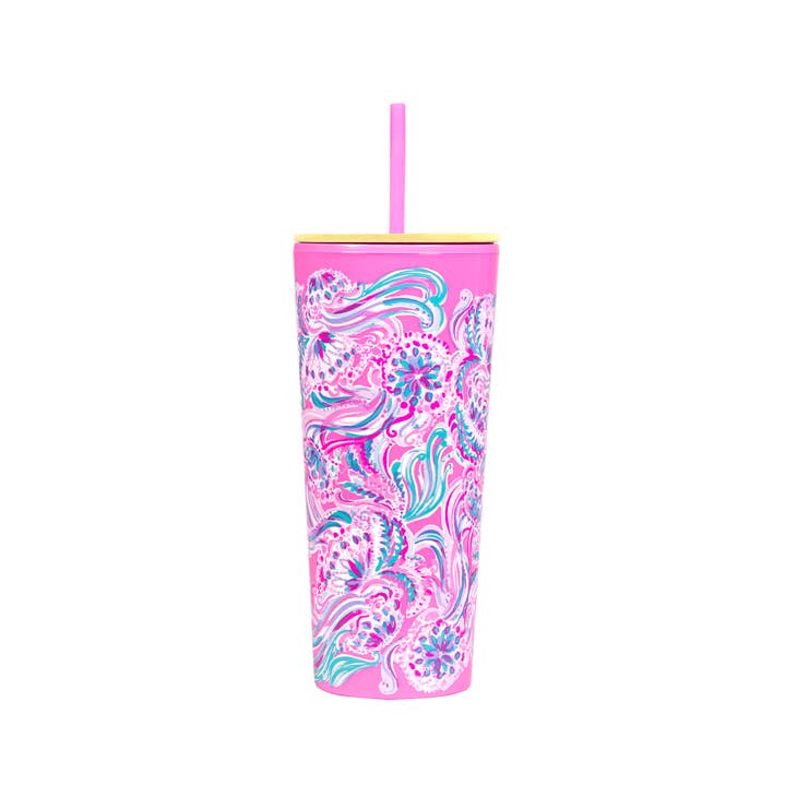 Tumbler with Straw