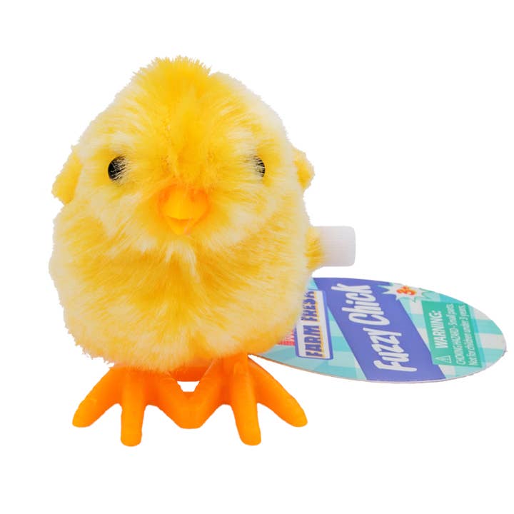 Yellow Fuzzy Wind Up Chick