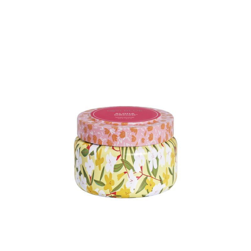 Aloha Orchid | Travel Tin Candle | Pattern Play