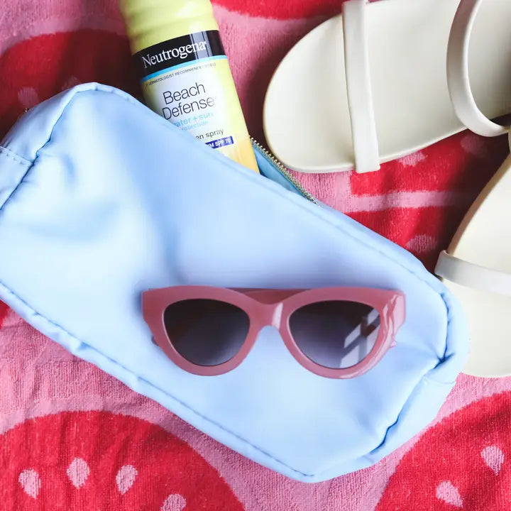 Nylon Medium Pouch | Frost