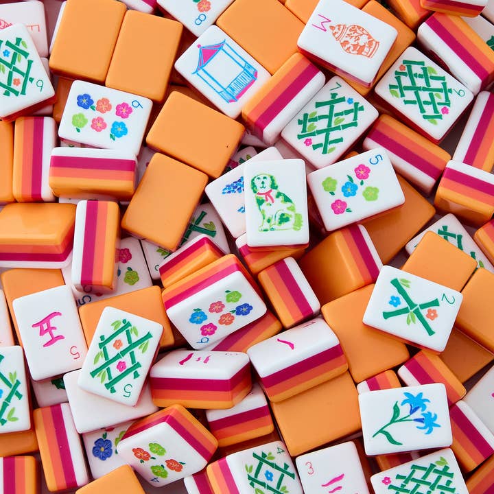 Mahjong Tiles | Sunset